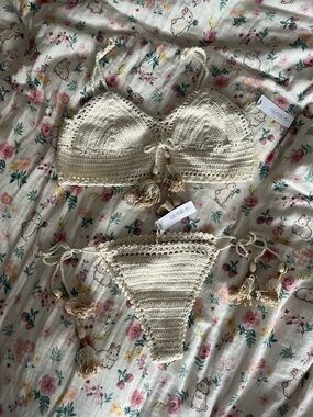 She Made Me crochet bikini